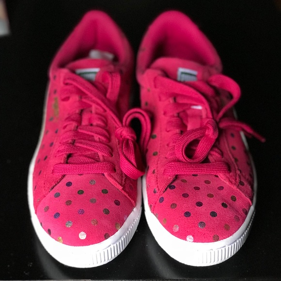 puma polka dot shoes